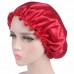 Satin Headscarf Sleep Hair Care Hat Elastic  Silk Bonnet Cap Wide Band New  eb-12395661